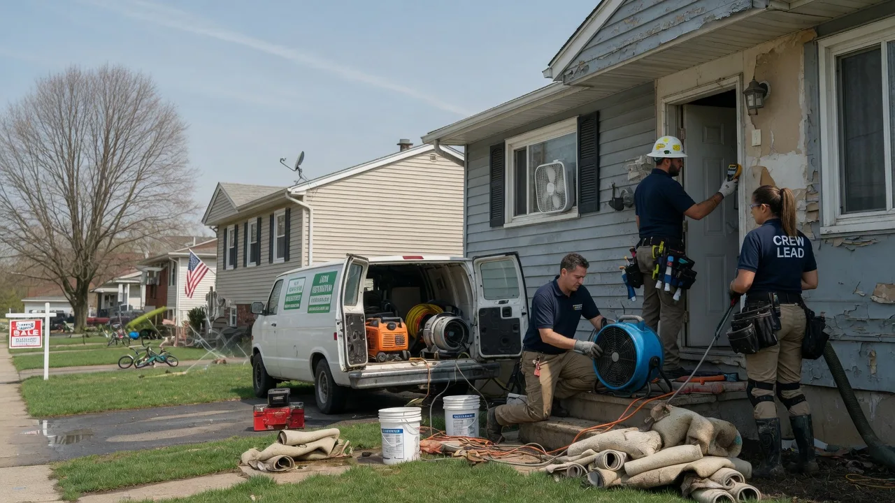 Flood Cleanup in Parma, OH near me