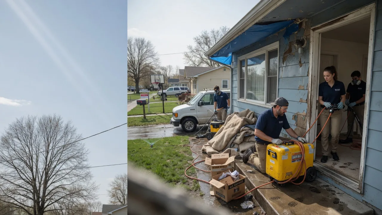 Basement Flood Cleanup in Parma, OH near me